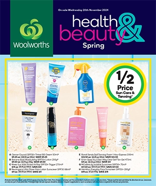 Health & Beauty Catalogue NSW  catalogue