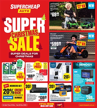 Super Christmas Sale catalogue