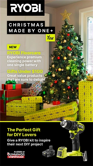 RYOBI Christmas Catalogue catalogue