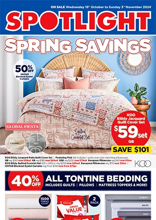 Spring Savings catalogue