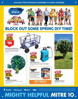 Block Out Some Spring DIY Time! catalogue