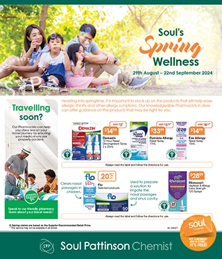 Soul's Spring Wellness catalogue