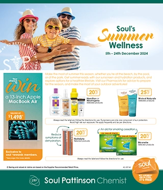 Soul's Summer Wellness catalogue