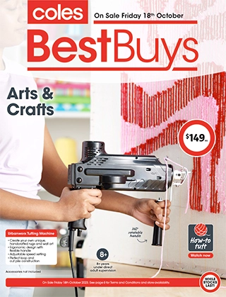 Coles Best Buys - Arts & Crafts catalogue