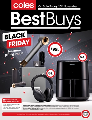 Coles Best Buys - Black Friday catalogue