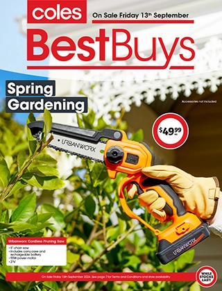 Coles Best Buys - Spring Gardening catalogue