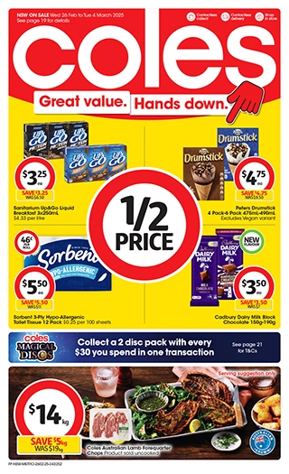 Coles Catalogue NSW METRO catalogue