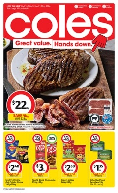 Coles Coles Catalogue NSW METRO from Wed 15 May 2024