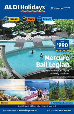 NEW ALDI Holidays NSW catalogue