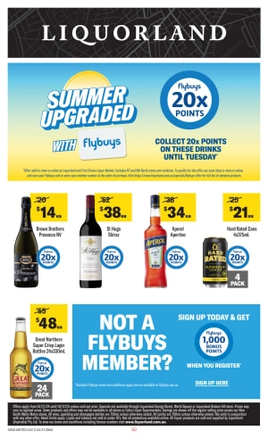 Liquorland OS 04/12  - NSW Metro catalogue