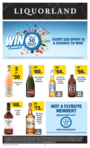 Liquorland OS 08/01 - NSW Metro catalogue