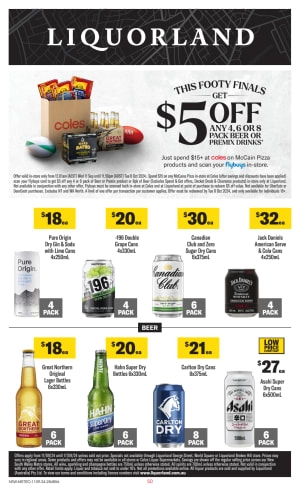 Liquorland OS 11/09 - NSW Metro catalogue