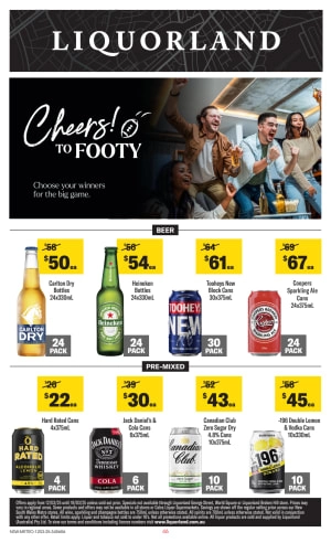 Liquorland OS 12/03 - NSW Metro catalogue