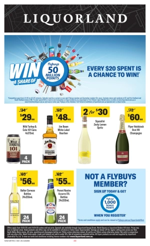 Liquorland OS 15/01 - NSW Metro catalogue