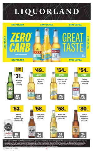 Liquorland OS 18/09 - NSW Metro catalogue