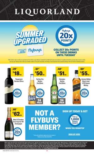 Liquorland OS 18/12  - NSW Metro catalogue