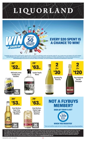 Liquorland OS 29/01 - NSW Metro catalogue