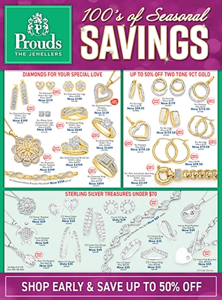 100's of Seasonal Savings catalogue