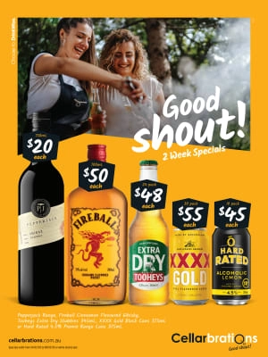 Good Shout! 2 Week Specials - NSW catalogue