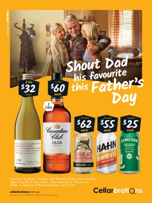 Shout Dad his Favourite this Father's Day - NSW catalogue