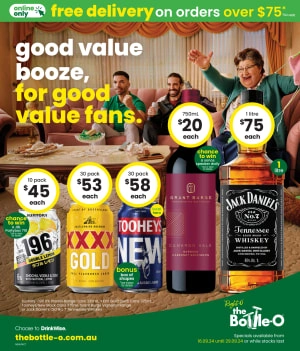 Good Value Booze, For Good Value Fans - NSW catalogue