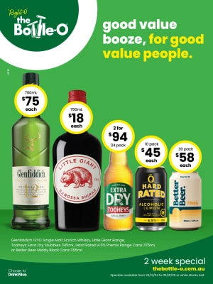 Good Value Booze, For Good Value People  - NSW catalogue