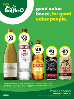 Good Value Booze, For Good Value People - NSW catalogue