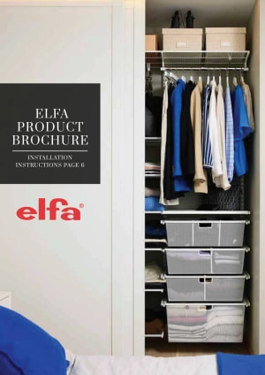 Elfa Shelving Guide catalogue