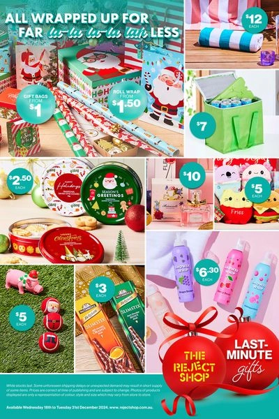 Last-Minute Gifts catalogue