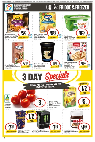 3 Day Specials catalogue