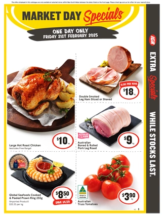 3 Day Specials catalogue