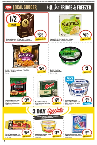 3 Day Specials catalogue