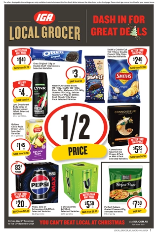 IGA NSW Local Grocer V1 catalogue