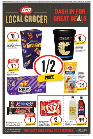 IGA NSW Local Grocer V1 catalogue