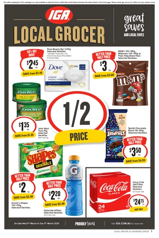 IGA NSW Local Grocer V1 catalogue