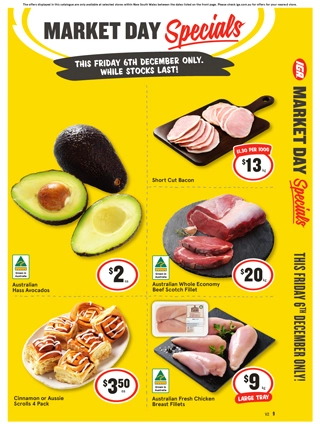 IGA NSW Market Day – 1 day sale only catalogue