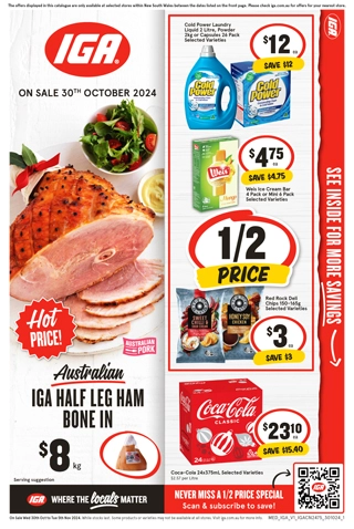 IGA NSW Medium V1 catalogue