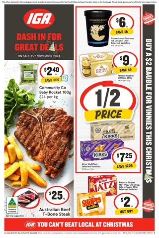 IGA NSW Medium V1 catalogue