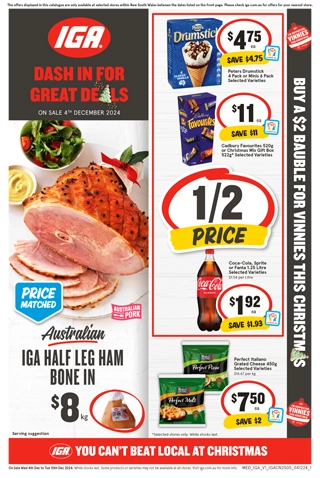 IGA NSW Medium V1 catalogue