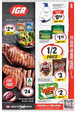 IGA NSW Medium V1 catalogue