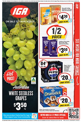 IGA NSW Medium V2 catalogue