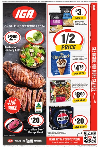 IGA NSW Medium V2 catalogue