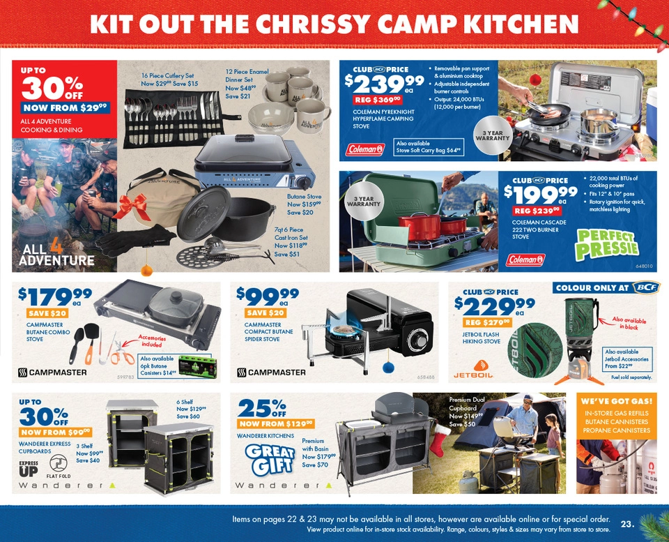 BCFing Chrissy Sale  catalogue