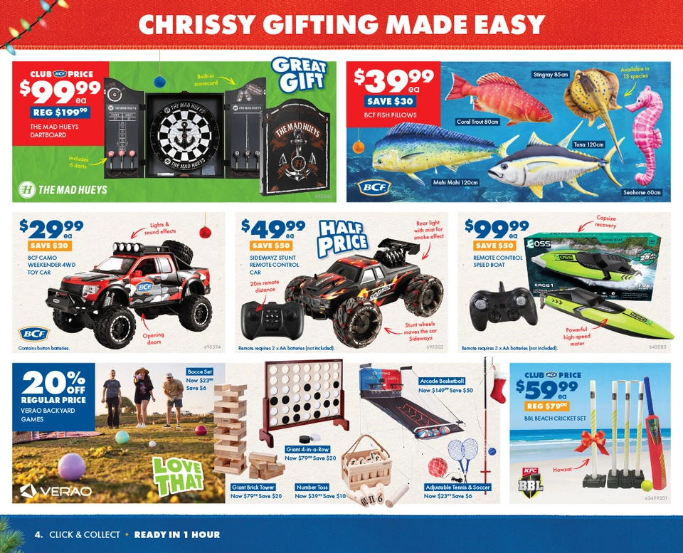 BCFing Chrissy Sale  catalogue