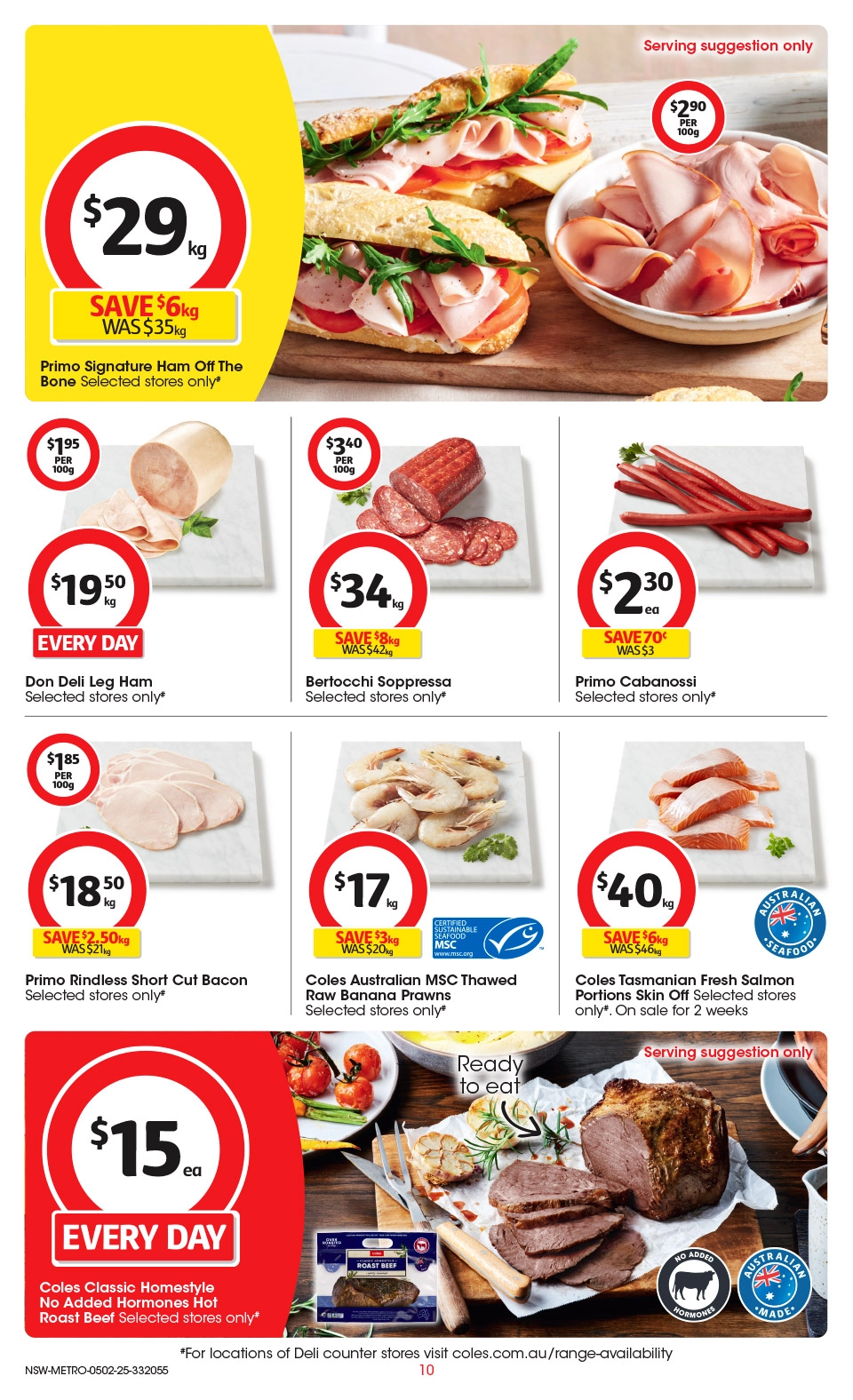 Coles Catalogue NSW METRO catalogue