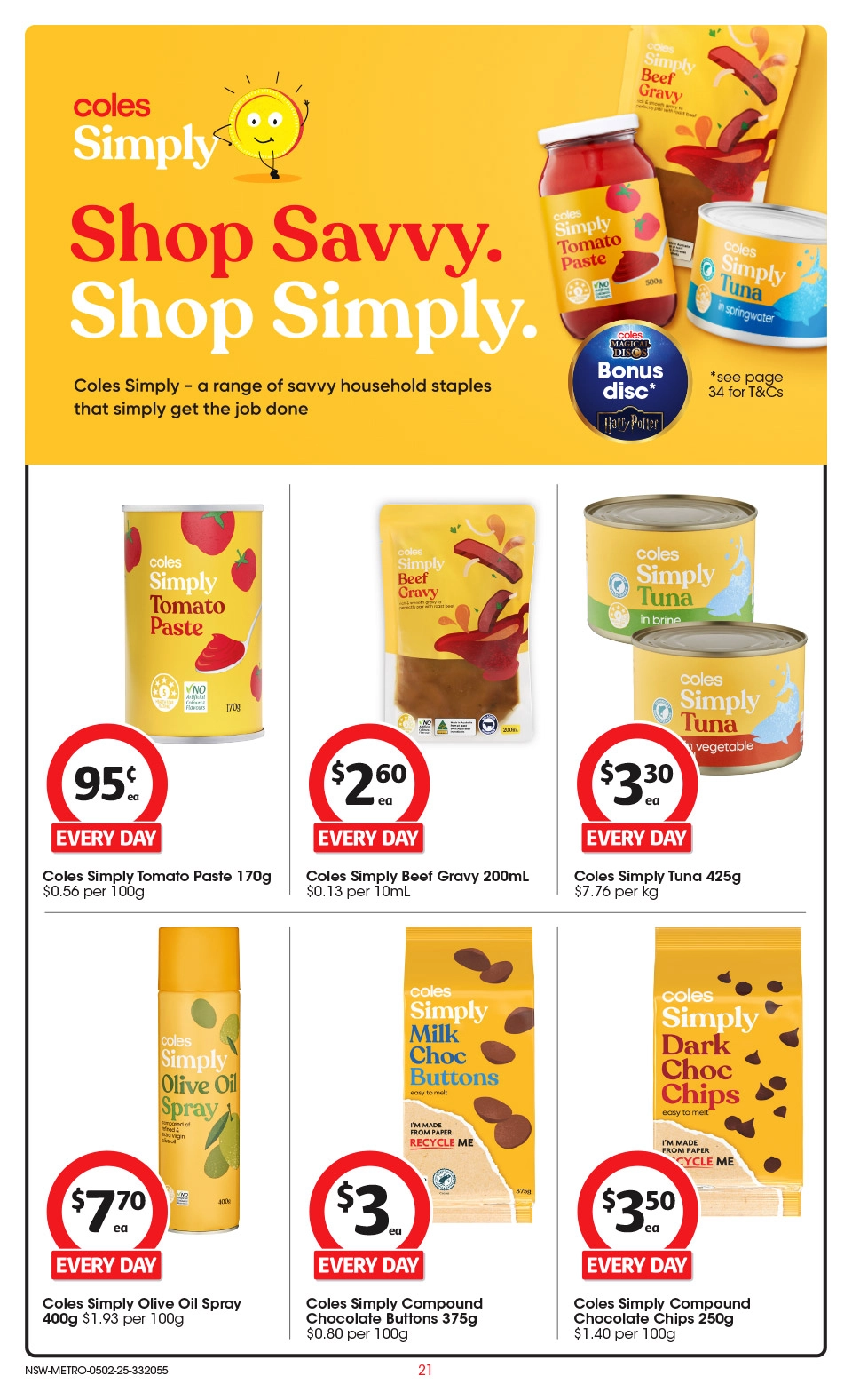 Coles Catalogue NSW METRO catalogue