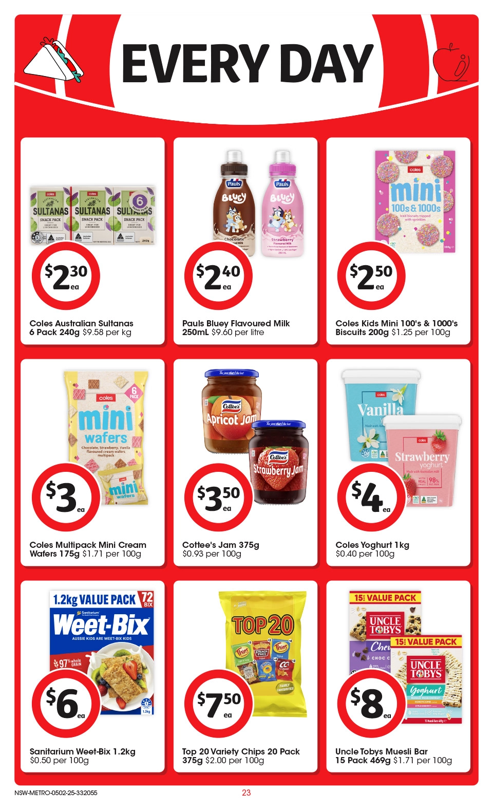 Coles Catalogue NSW METRO catalogue