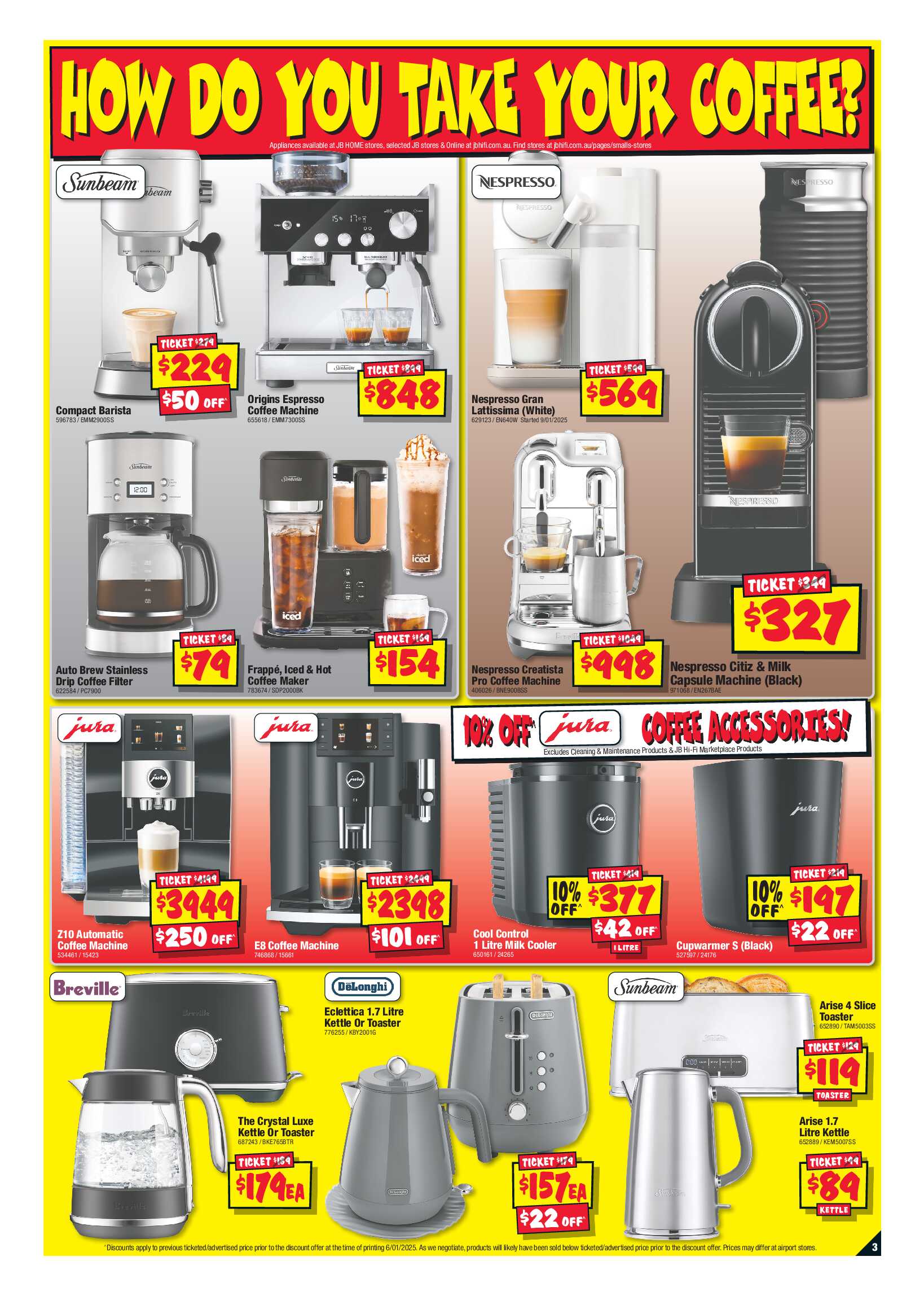 Home Appliance Sellout! catalogue