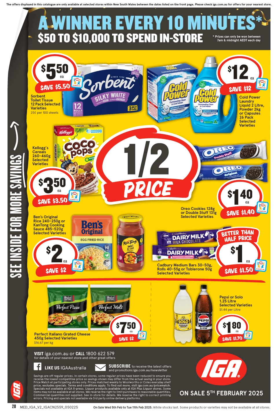 IGA NSW Medium V2 catalogue