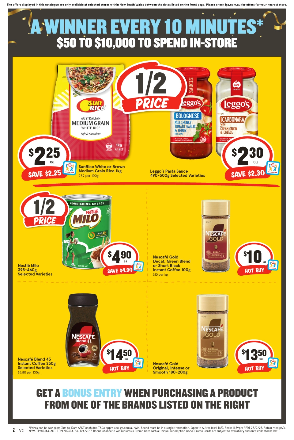 IGA NSW Medium V2 catalogue